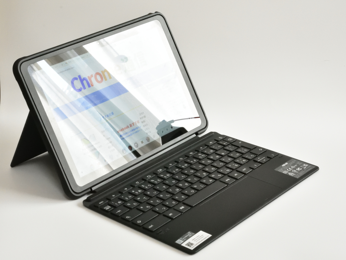 実機レビュー】ASUS Chromebook Detachable CZ1(CZ1000) タブレット